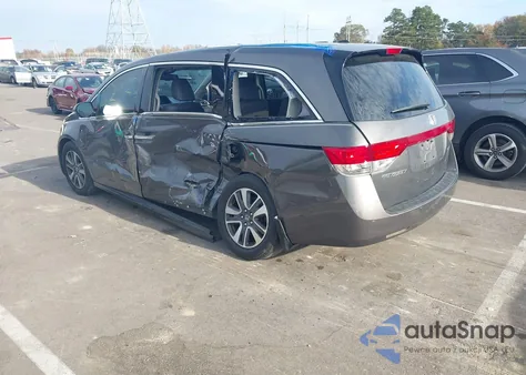 2014 Honda Odyssey Touring/Touring Elite из США, поврежденный, VIN 5FNRL5H96EB074255